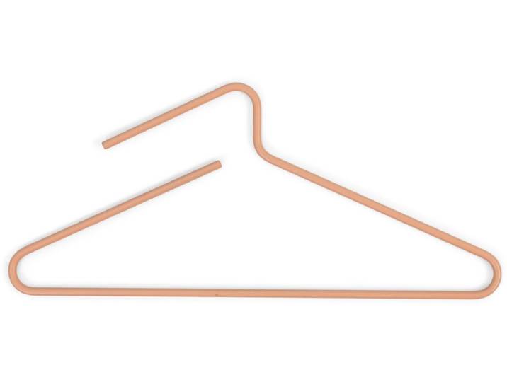 Spinder Design kledinghangers Hang-On - Clay Terra - set van 5 - Staal