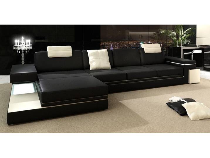 JVmoebel Ecksofa Edles Ledersofa in modernem Design für gemütliche Abende, Made in Europa