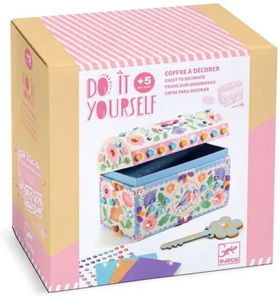 Coffre à décorer Précieux trésors DIY - Djeco