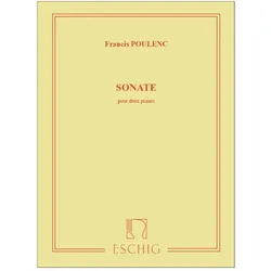Sonate pour 2 pianos 2 Stimmen, Fachbücher von Francis Poulenc