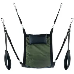 Mr. Sling, Sexmöbel, Rectangular canvas sling - 4 points - Full set - Kaki