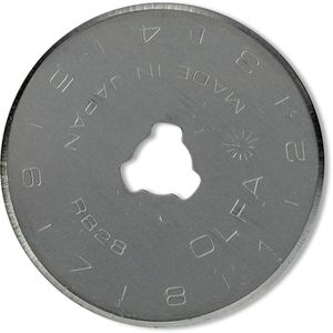 Prym Rollklinge 611 373, Ø 28mm, für Rollschneider, gerader Schnitt, Stahl, 2 Stück