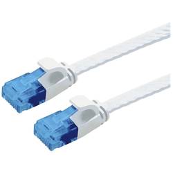 VALUE Patchkabel Cat.6A (Class EA) UTP, extra-flach, weiß, 1 m 21.99.2061