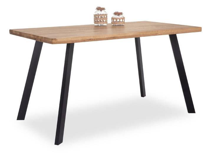 HARPER Esstisch Esstisch HARPER MONTANA H 76 cm braun Esszimmertisch