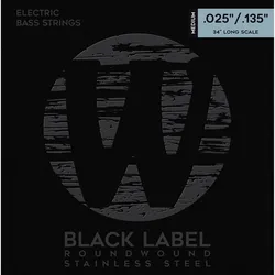 Warwick BlackLabel 025-135, 6-string - Saiten E-Bass