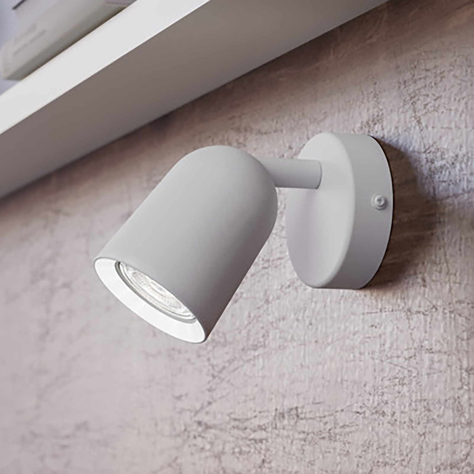 Eglo Opbouwspot Wit Metalen GU10 Dimbare en Kantelbare Spot