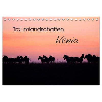 Traumlandschaften Kenia (Tischkalender 2027 DIN A5 quer), CALVENDO Monatskalender