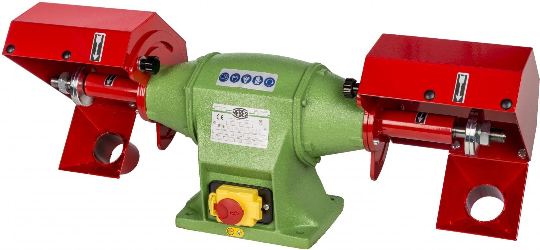 Nebes Pulitrice P-4 serie industriale in ghisa 2,0 HP trifase