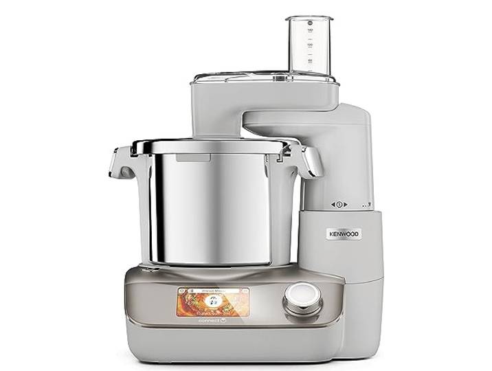 Kenwood CookEasy + CCL50.A0CP Küchenmaschine mit Kochfunktion und Anschluss an Kenwood App
