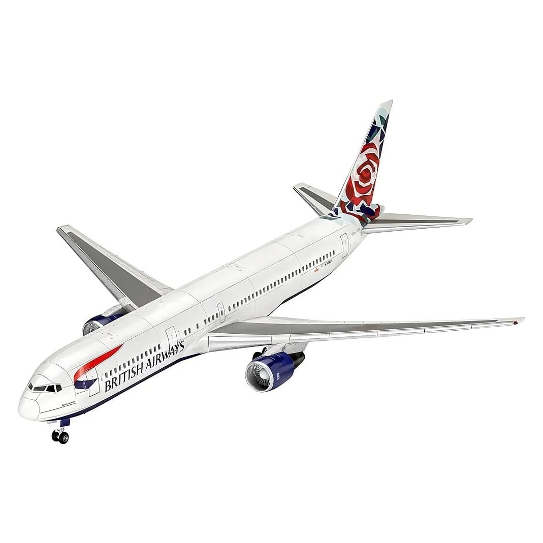 Revell 03862 RV 1:144 Boeing 767-300ER British Airways Chelsea Rose Flugmodell Bausatz 1:144 (03862)