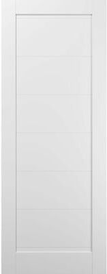 SARTODOORS Quadro 4115 White MDF Door Slab