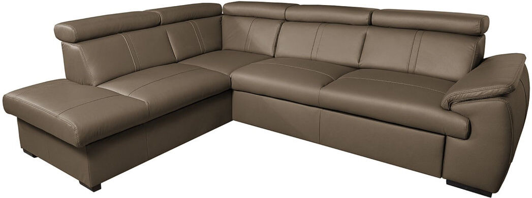 Metro Markwart 5 Seater Sofa Bed Taupe 80cm H X 265cm W X 211cm D