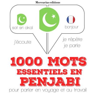 1000 mots essentiels en penjabi - JM Gardner, Audio, 9782821120266