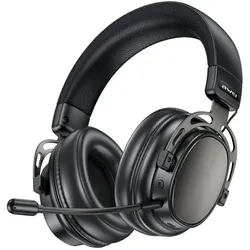 Awei Słuchawki nauszne bezprzewodowe AT36 Bluetooth 5.4 z mikrofonem czarne (48 h, Kabellos), Kopfhörer, Schwarz