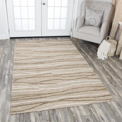 Alora Decor Geneva Lines Hand-tufted Wool Rug