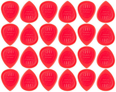 Dunlop Stubby Jazz Pick 1.0 mm 24 Rot