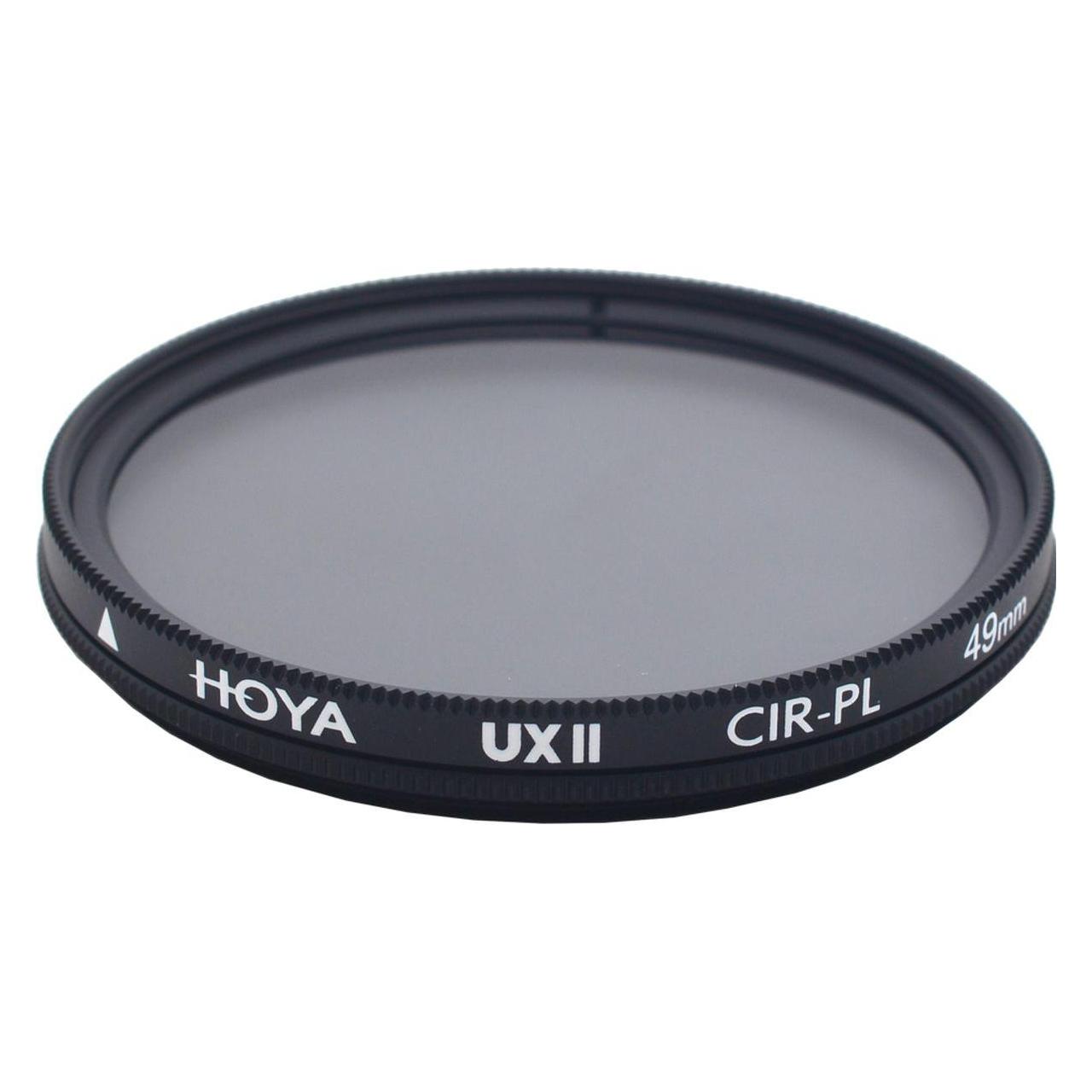 Hoya UX II CIR-PL Filter (49 mm, Polarisationsfilter) (Y5UXPOL049-II)