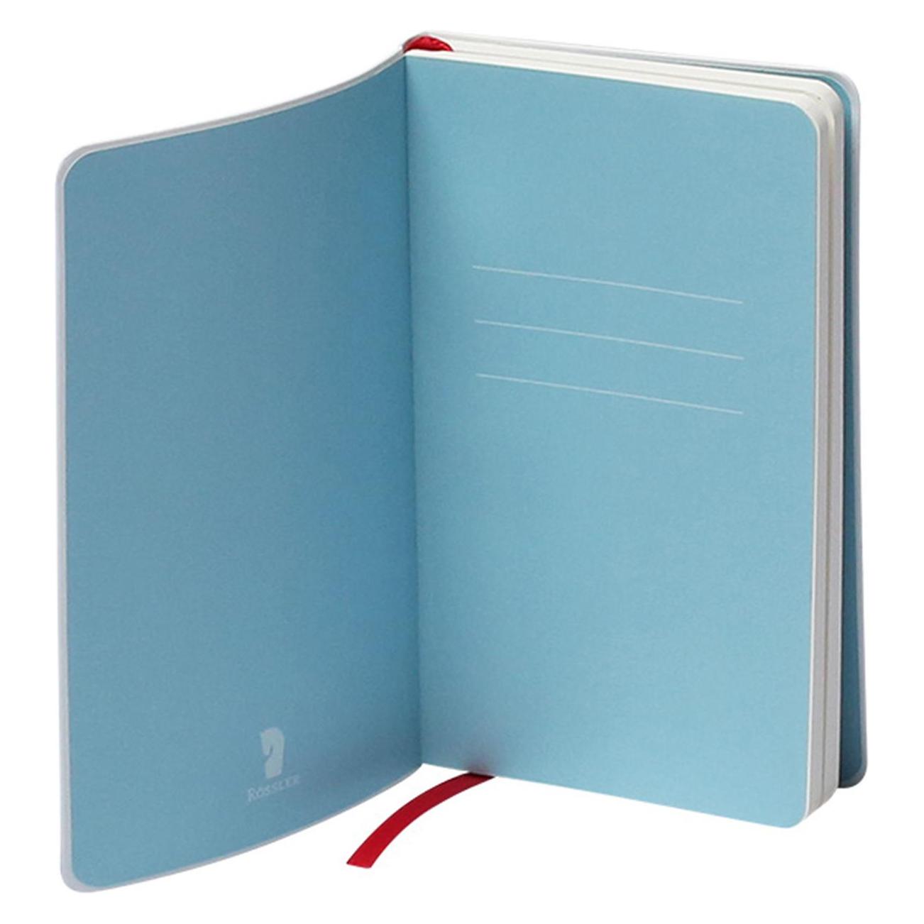 Rössler Notizbuch Meer Liebe Hummer 90x150mm 144 Seiten Softcover (9 x 15 cm, Liniert, Weicher Einband) (65855054)