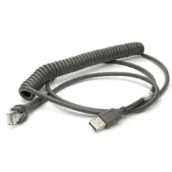 Zebra USB-Kabel 2,8m gedreht, Barcode Scanner Zubehör