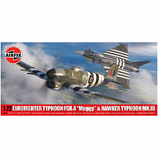 Airfix - Twin Pack Eurofighter Typhoon FGR.4 (FMOG) + Hawker Typhoon Mk.Ib - 1:72 - 117 Teile 306328