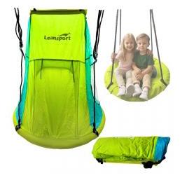 Lean Toys LEAN Sport Storchennest-Schaukel-Zelt Grün 110-120Cm (60078417)