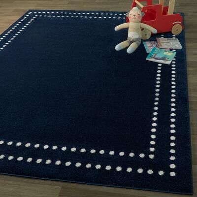 Balta Rugs Eckert Dot Border Area Rug