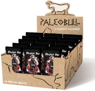 Paleobull MUSCLE BAR CROSSFIT 15 Barras de 50g Pêssego