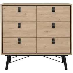 CaliCosy, Kommode + Sideboard, Joyce (101.80 x 40.10 x 94.80 cm)