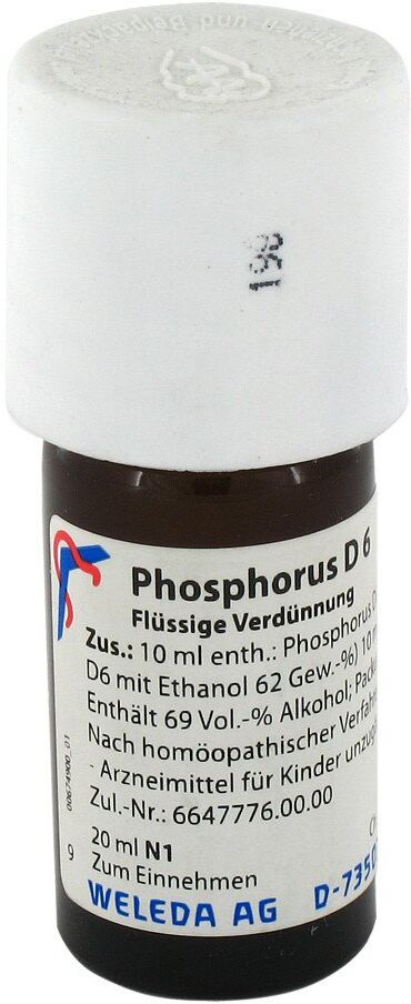 Phosphorus D6 Dilution