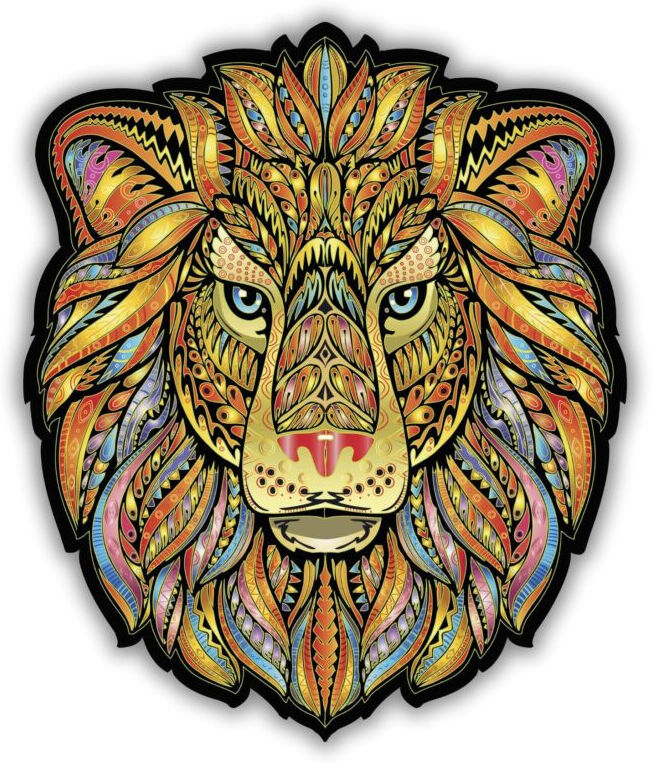 Creatif Puzzle Le Lion Majestueux taille S - PUZZLE CREATIF