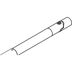 HSK Ersatzteile Stabilisationsbügel komplett, Edelstahllook, E100320-20-90 E100320-20-90
