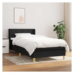 vidaXL, Boxspringbett, Mavonas (Block mit Quadraten) (80 x 200 cm)