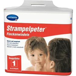 Strampelpeter Flockenwindeln Saugstärke 1 56 ST