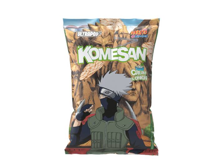ULTRAPOP Galettes de riz complet saveur crème d'oignon, 60 g