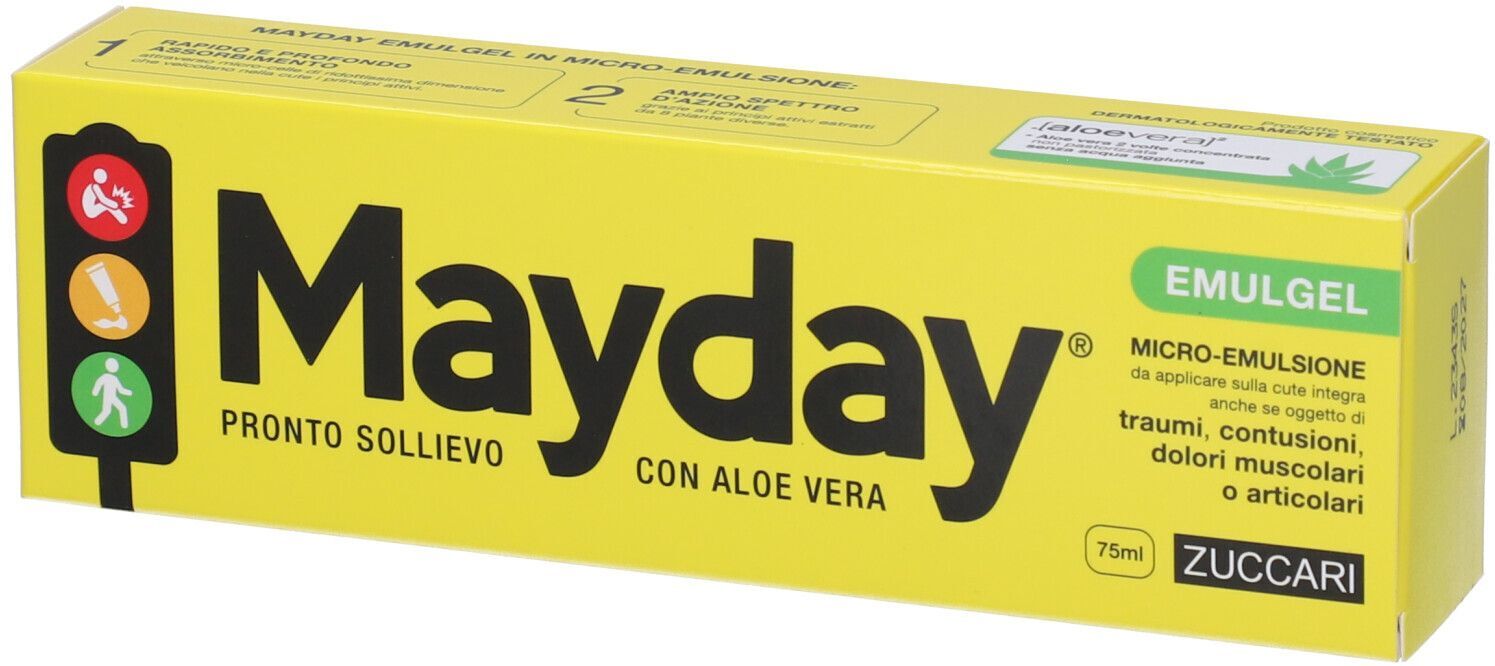 ZUCCARI Srl Zuccari Mayday Emulgel, 75 ml