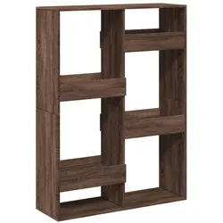 vidaXL Raumteiler Braun Eichen-Optik 100x33x135 cm Holzwerkstoff