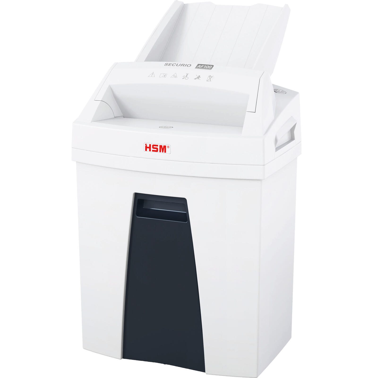HSM Aktenvernichter SECURIO AF100 - Autofeed - Sicherheitsstufe 4 - Partikelschnitt - 4 x 25 mm - 6 Blatt 2063111