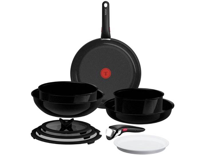 Tefal Ingenio Excellence Ceram - Pannenset - 11-delig - Fusion Core - Inclusief Deksel - Handgrepen - PFAS vrij
