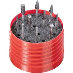 LUKAS-ERZETT A10390010 Fräser-Set Stahl Länge 30 mm Arbeits-Länge 10 mm Schaftdurchmesser 3 mm