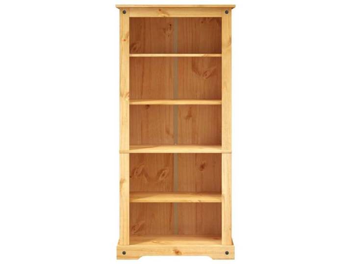 Bibliothèque Étagère de Rangement VIDAXL 5 niveaux Gamme Corona Pin mexicain 81x40x170 cm B155