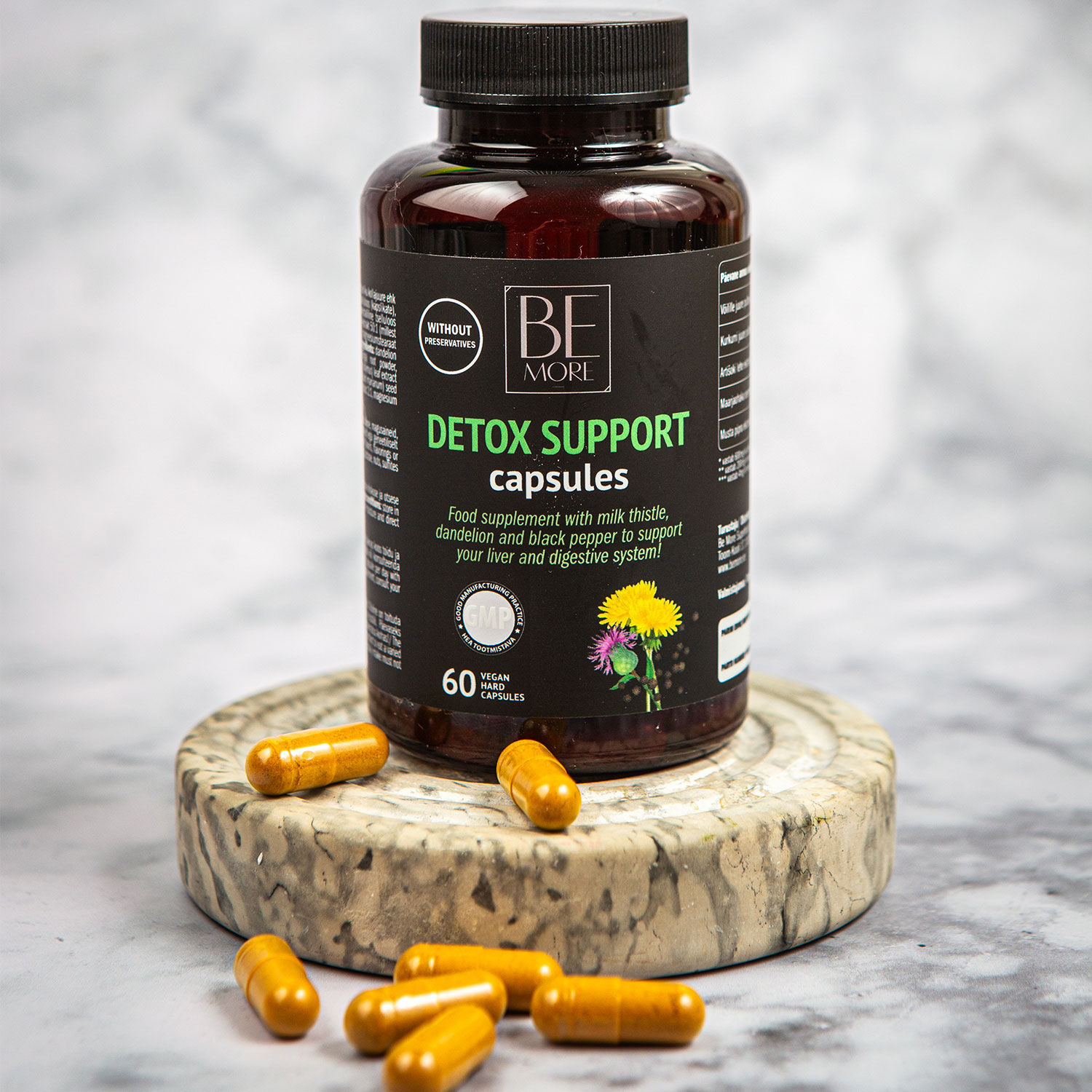 BE MORE Detox Support Capsules 60pcs