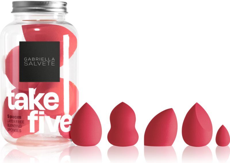 Gabriella Salvete Tools Take Five set d'applicateurs visage teinte Rose 5 pcs
