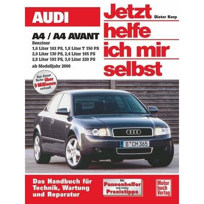 Audi A4 Benziner, Taschenbuch von Dieter Korp, Motorbuch Verlag, 978-3-613-02138-9