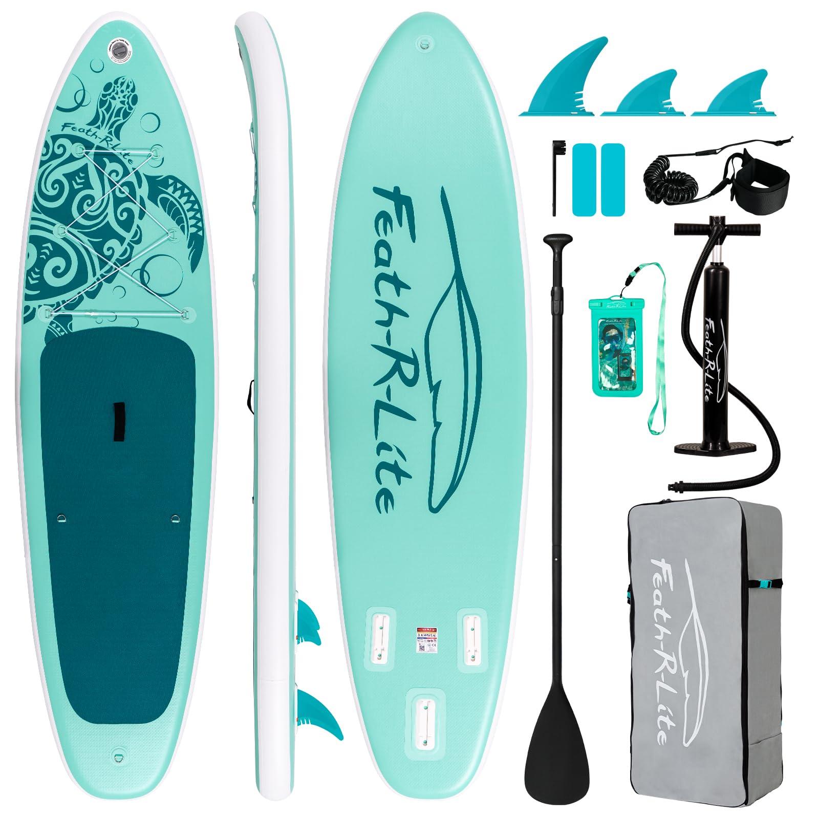 SUP-Board - Aufblasbares Stand-Up-Paddleboard - Rutschfeste Oberfläche - Geeignet für Erwachsene und Jugendliche