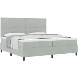 vidaXL, Boxspringbett, Taschenfederkernmatratze (200 x 200 cm)