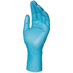Nitril Einweghandschuhe "SOLO BLUE" 24.5cm, blau - 8 (M)