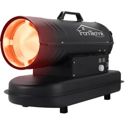 TroniTechnik® Heizkanone Dieselheizgebläse Dieselheizer 20kW Diesel Heißluftgenerator,Heizgerät Heizer,19l Tank,Tragegriff