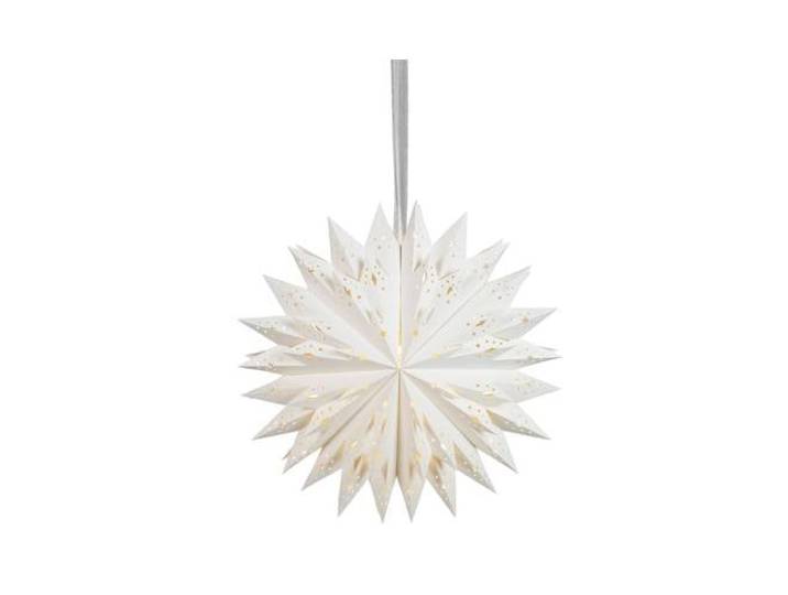 Lumineo verlichte kerstster papier - binnen