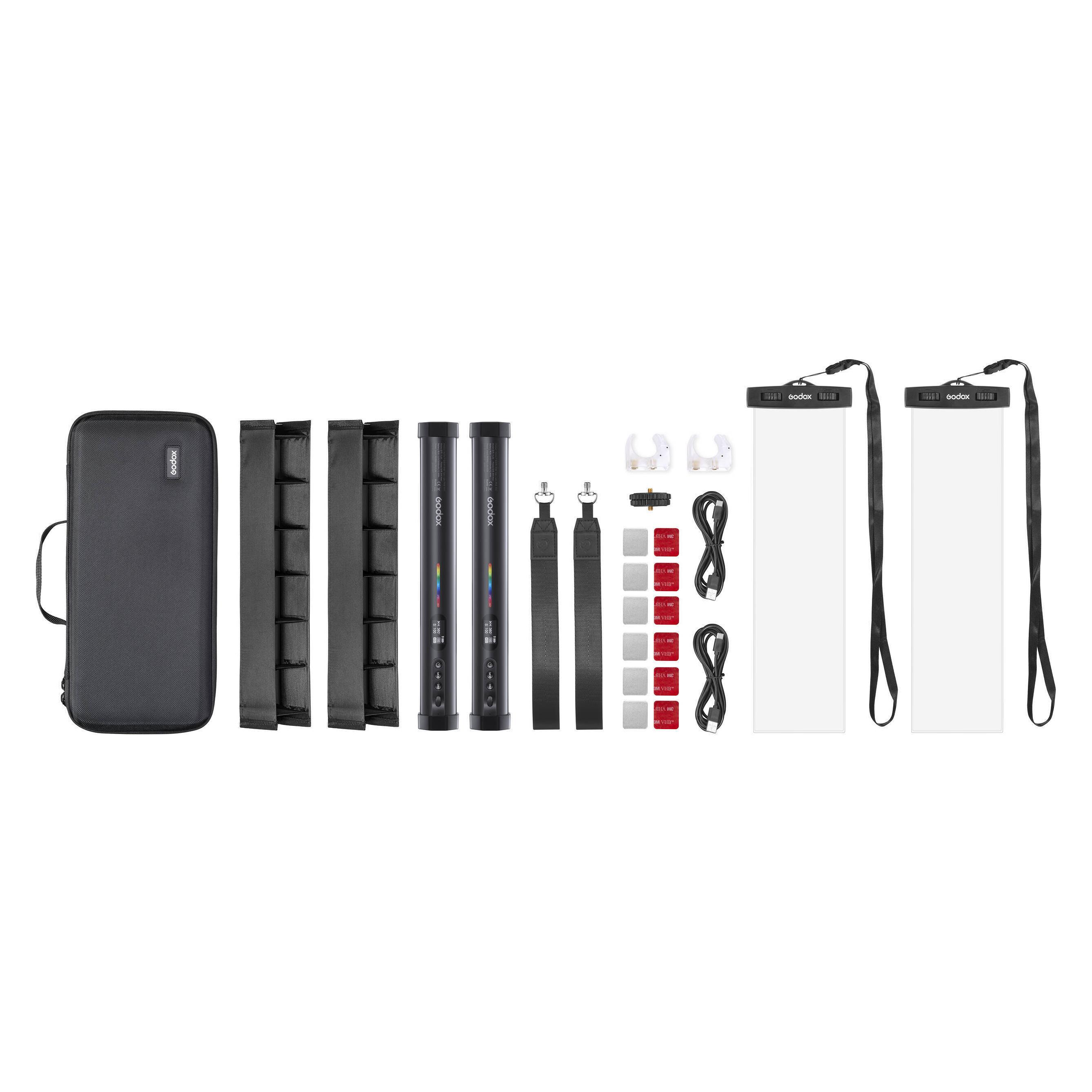 Godox GO TL30-K2 Tube LIght, two light Kit (Stableuchte) (GO-TL30KIT2)