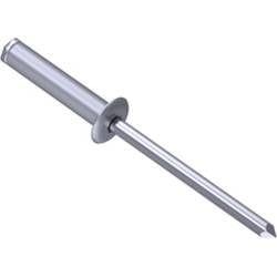 Gesipa 1433752 Blindniete Aluminium Aluminium Aluminium 500 St.